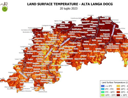 Temperatura superficiale del suolo – Alta Langa